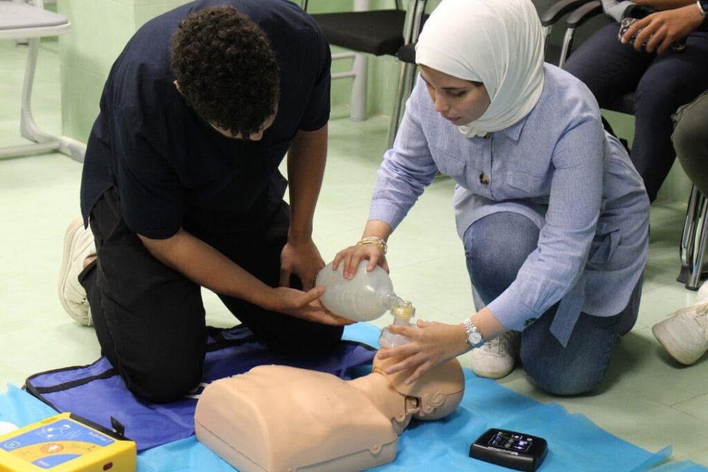 Advanced Simulation Center: Basic Life Support Course for Dental Interns